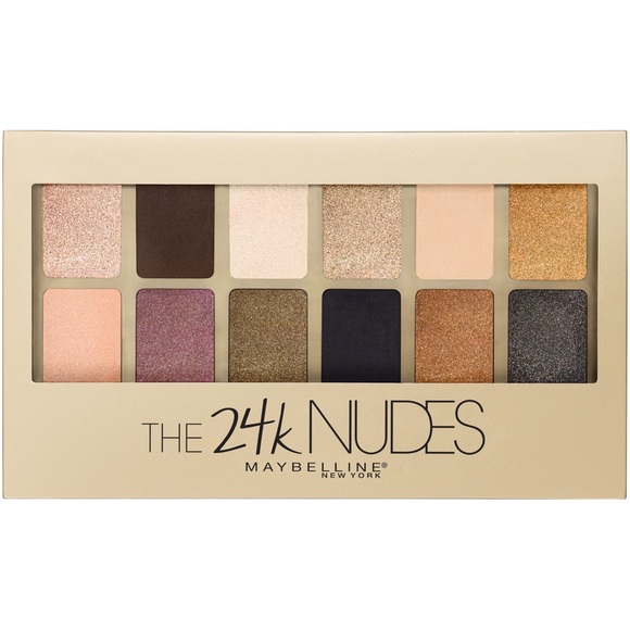 Maybelline Eyeshadow The 24K Nudes Palette